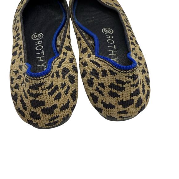 Rothy’s The Point Flats Cheetah Size 7 - Picture 3 of 8